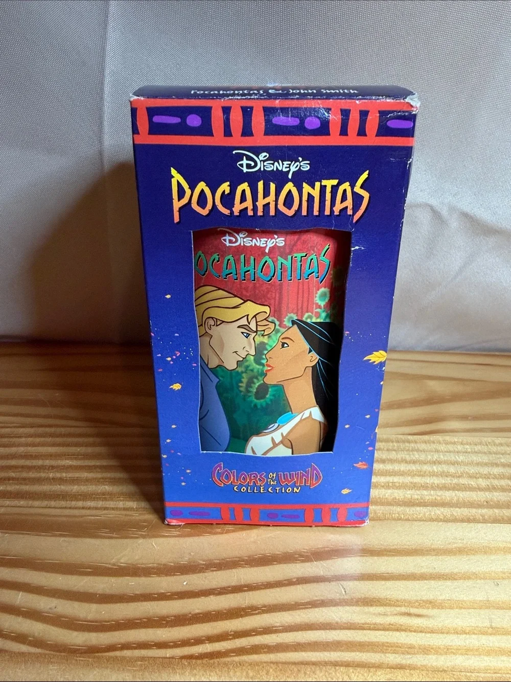 Vintage 1994 Disney Pocahontas Burger King Plastic Cup NIB